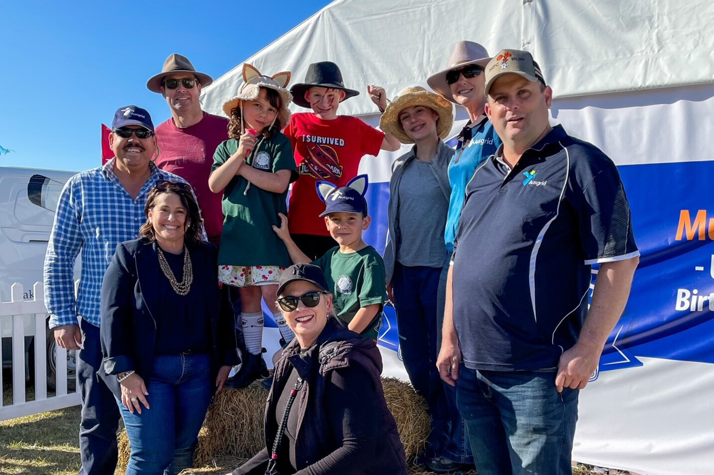 Ausgrid staff with the community