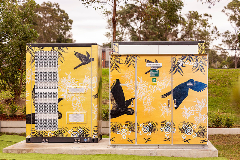 North Epping Ausgrid Community Battery May 2024