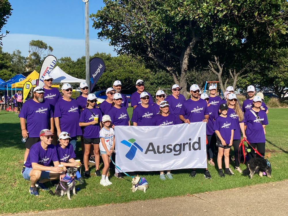Empowered Walk Jenny' s Place - Ausgrid team