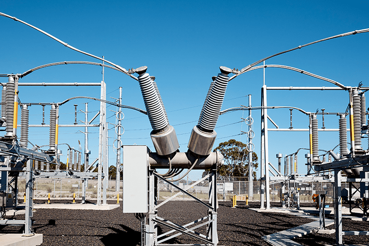 Image of a substation