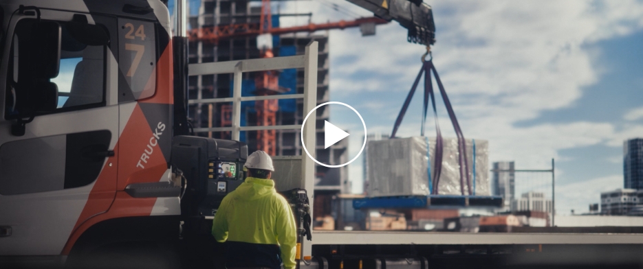 Look Up and Live - Construction Equipment near the Electricity Network