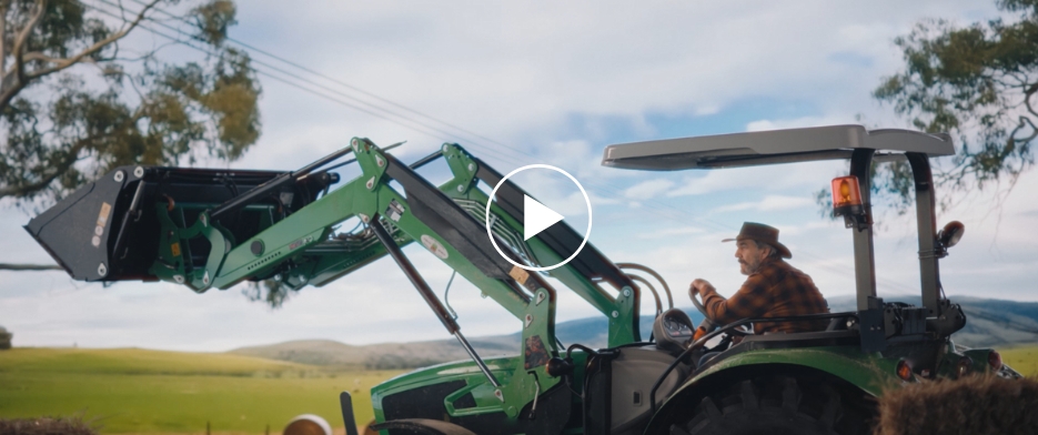 Look Up and Live - Agricultural Equipment near the Electricity Network