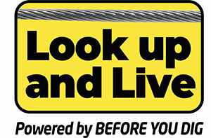 Look up and Live Logo